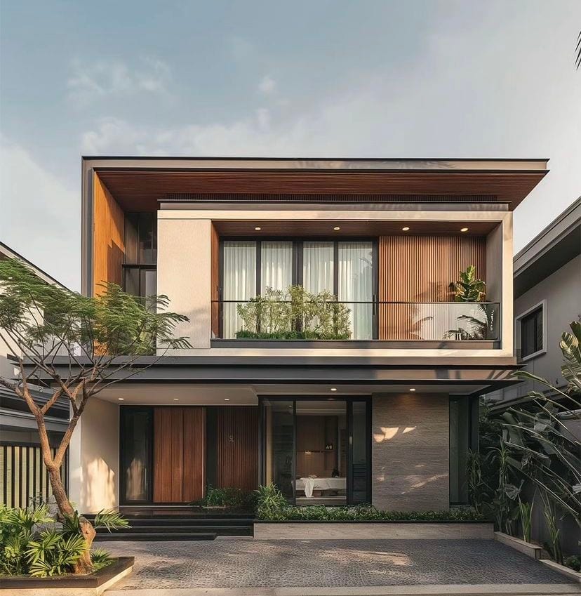 Nova — Entrance elevation